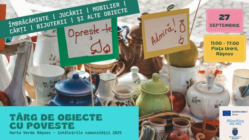 Târgul de obiecte cu poveste”, la Râşnov