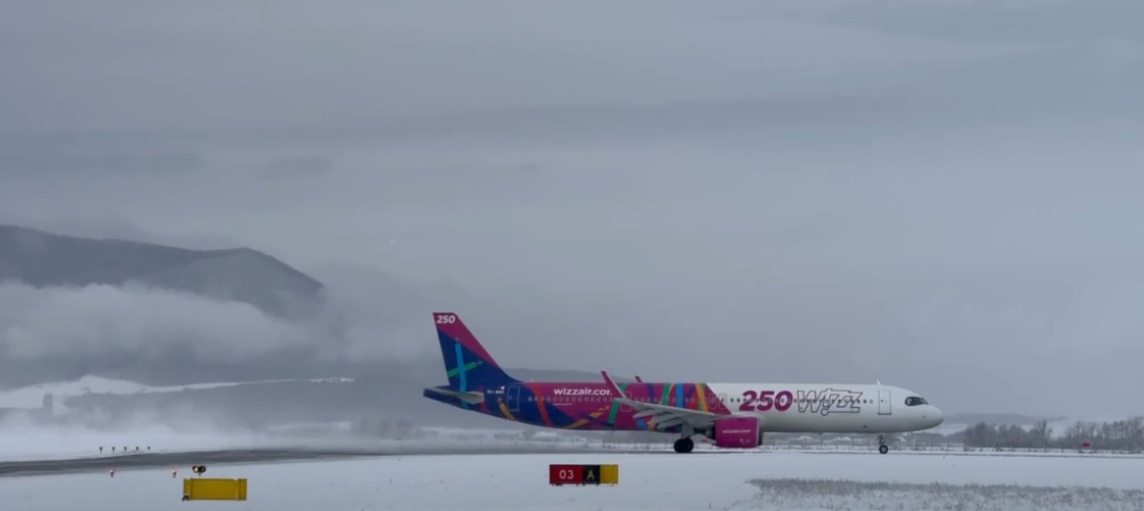 Aeroportul Brașov mai bifează o capitală, cursă nouă cu Wizz Air. Brașov (GHV) – Roma (FCO)