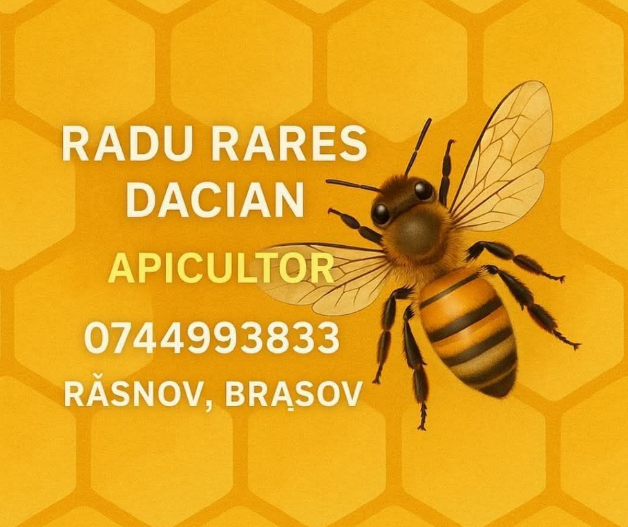 Dacian Rareș Radu : Lista de produse apicole, gramaj și preturi pt 2026!