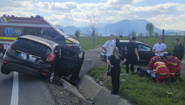 Accident pe DN73, între Râșnov și Tohanul Nou